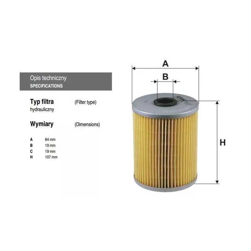 OM 611/2 Filtron alyvos filtras
