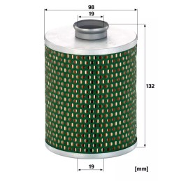 H 1032 MANN-FILTER alyvos filtras