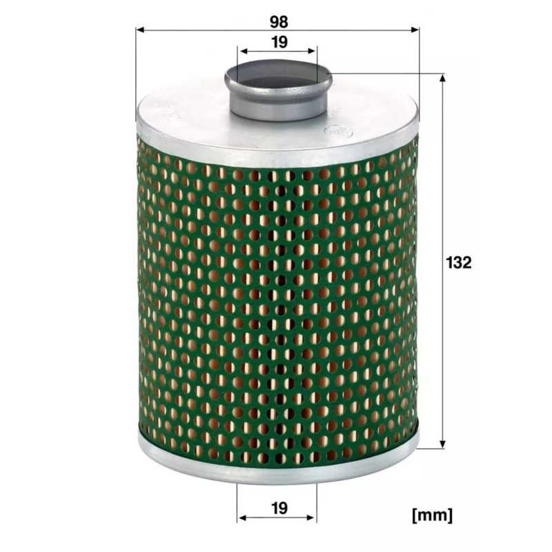 H 1032 MANN-FILTER alyvos filtras