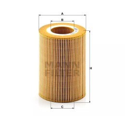 HU 1270X MANN-FILTER alyvos filtras DAF 75CF, 85CF, XF95