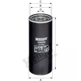 H200W Hengst alyvos filtras