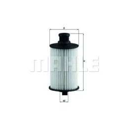 OX 774 D Eco Knecht alyvos filtras