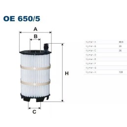 OE 650/5 FILTRON alyvos filtras