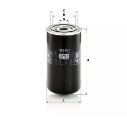 WD 950/2 MANN-FILTER alyvos filtras automatinei pavarų dėžei