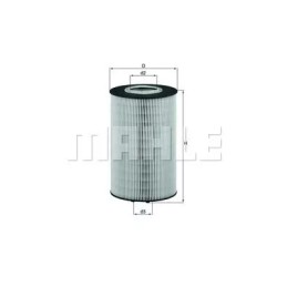 OX 435 D Eco Knecht alyvos filtras