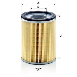 H 1366X MANN-FILTER alyvos filtras