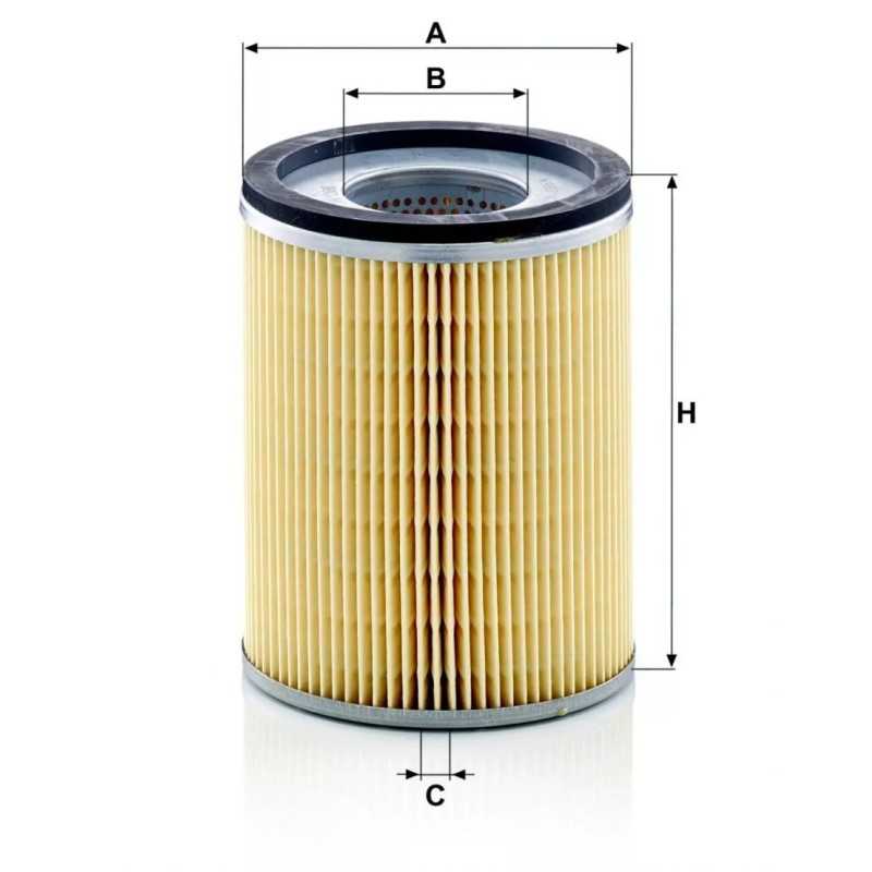 H 1366X MANN-FILTER alyvos filtras