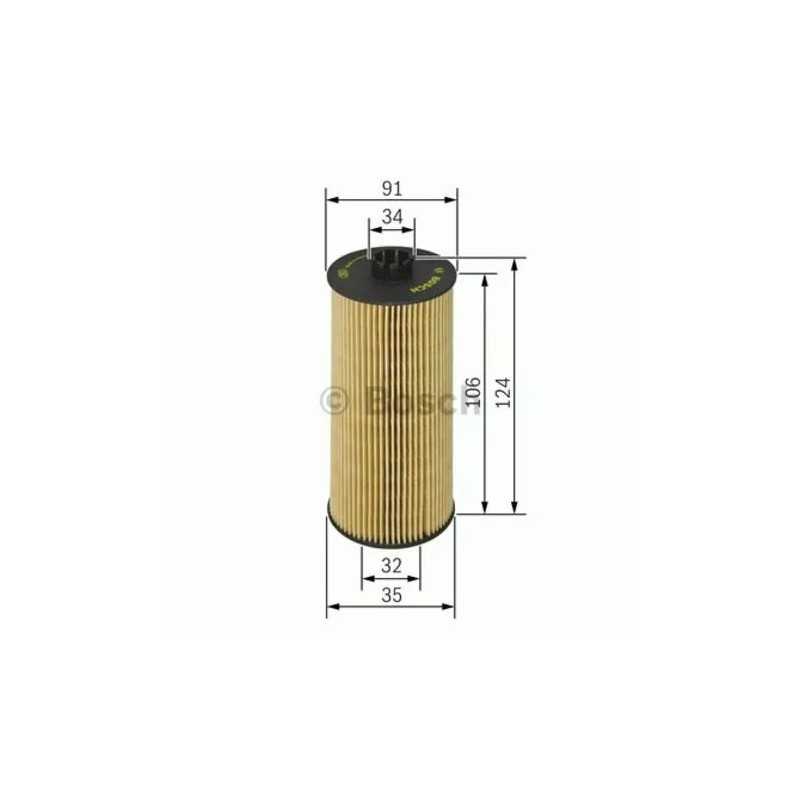 1457429302 BOSCH alyvos filtras