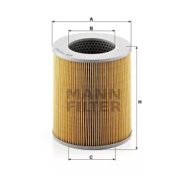 H 15111/2 MANN-FILTER alyvos filtras