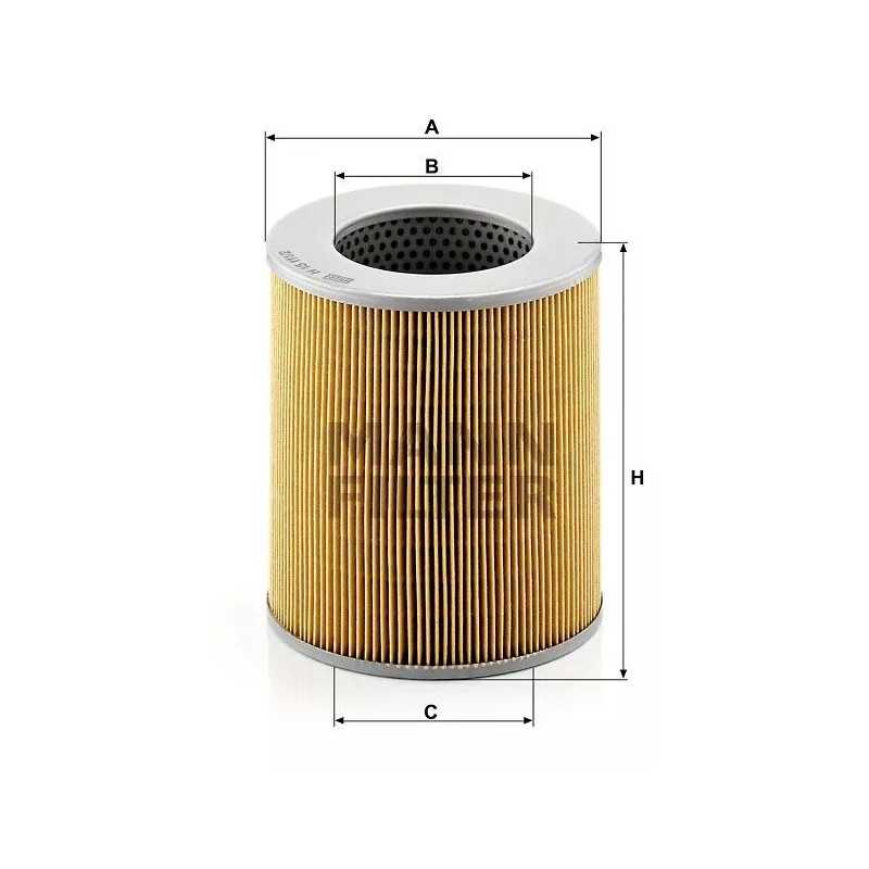 H 15111/2 MANN-FILTER alyvos filtras