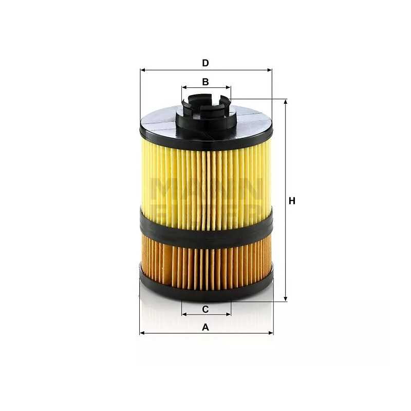 HU 9002Z MANN ALYVOS FILTRAS OPEL RENAULT