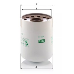 W 1254X MANN-FILTER alyvos filtras