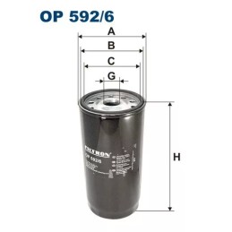 OP 592/6 FILTRON alyvos filtras