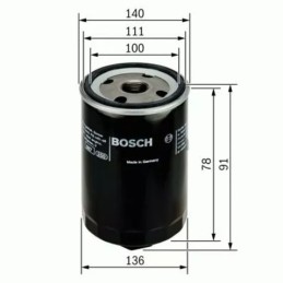 0451103368 BOSCH alyvos filtras
