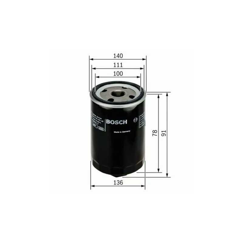 0451103368 BOSCH alyvos filtras