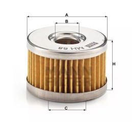 MH 68 MANN-FILTER alyvos filtras