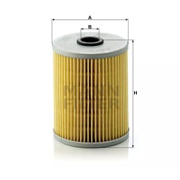 H 929/3Y MANN-FILTER alyvos filtras