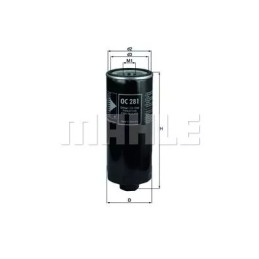 OC 281 Knecht alyvos filtras