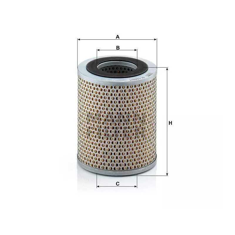 H1263/1X MANN-FILTER alyvos filtras