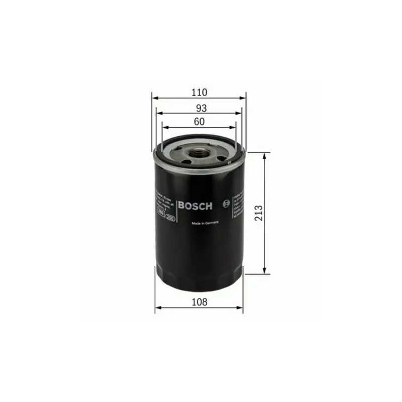 Alyvos filtras F026407049 BOSCH