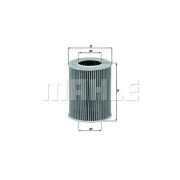 OX 369 D Eco Knecht alyvos filtras