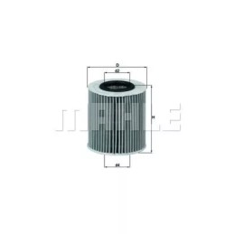 OX 166/1 D Eco Knecht alyvos filtras