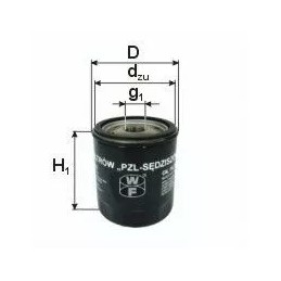 PP-2.8.2 (PP282) PZL-SĘDZISZÓW ALYVOS FILTRAS