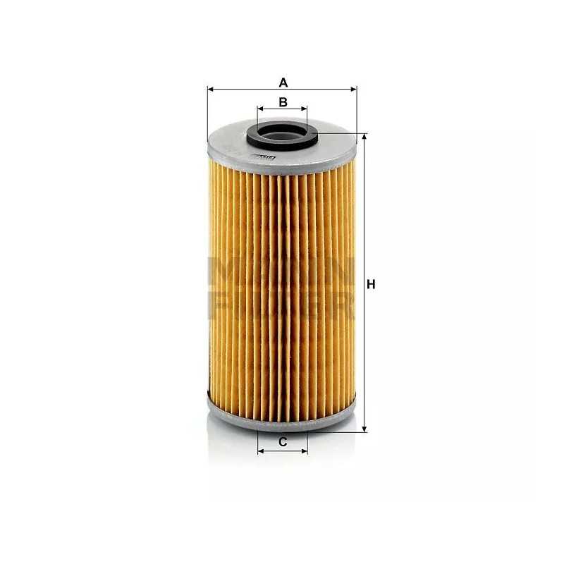 H 939 MANN-FILTER MAN alyvos filtras