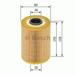 1457429123 BOSCH alyvos filtras