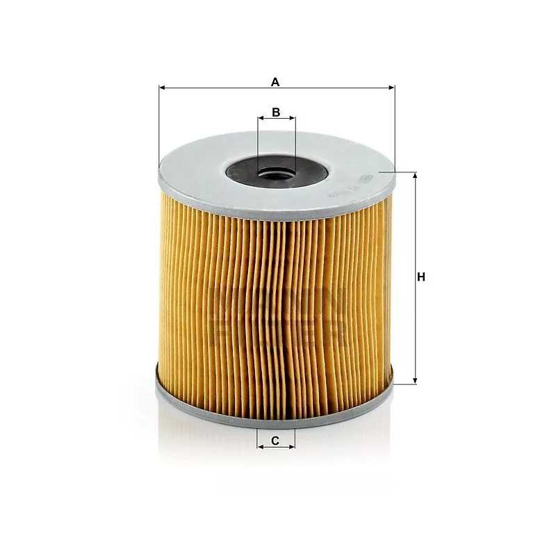 H 1260X MANN-FILTER alyvos filtras