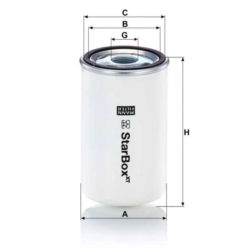 LB 719/51 MANN KOMPRESORIAUS FILTRAS ALYVOS SEPARATORIUS