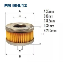 PM 999/12 FILTRON Automobilių dujų įrenginiai