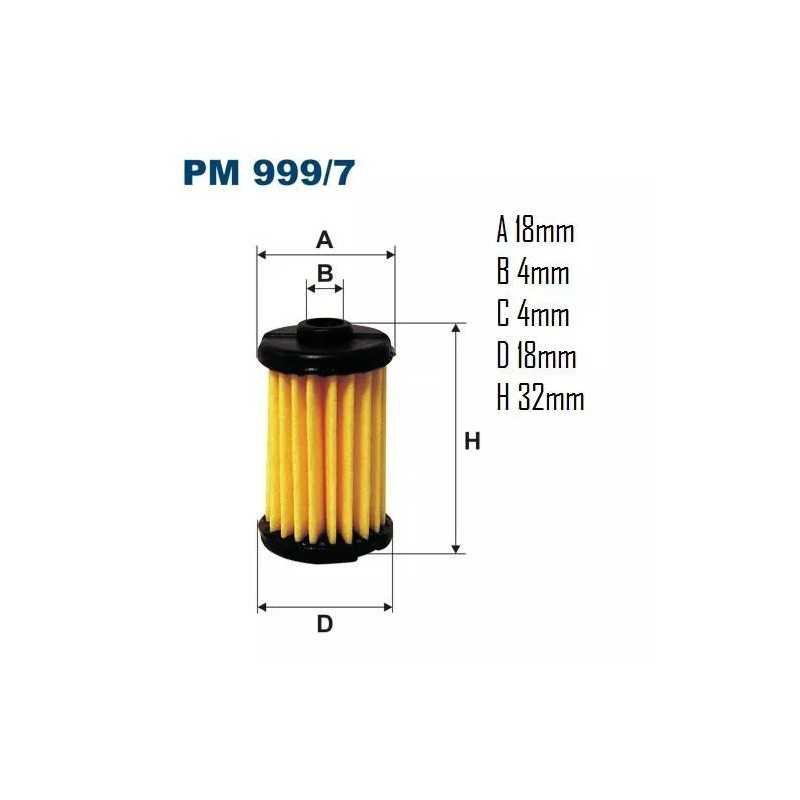 PM 999/7 FILTRON Automobilių dujų įrenginiai