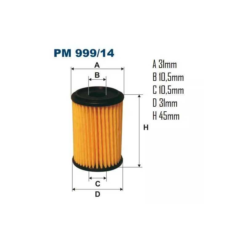 PM 999/14 FILTRON Automobilių dujų įrenginiai