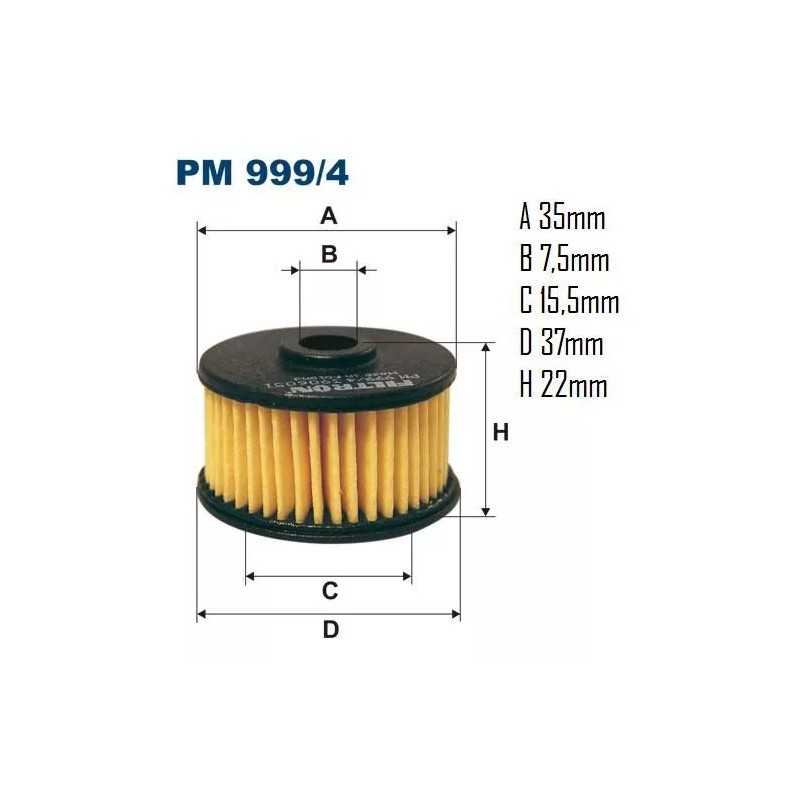 PM 999/4 FILTRON Automobilių dujų instaliacijos