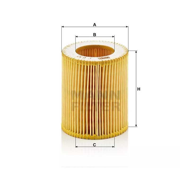 C630 MANN-FILTER ORO FILTRAS