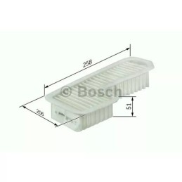 F026400353 BOSCH oro filtras