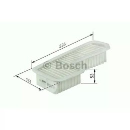 F 026 400 158 BOSCH Oro filtras