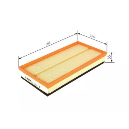 1457433081 BOSCH oro filtras