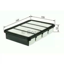 F026400165 BOSCH oro filtras