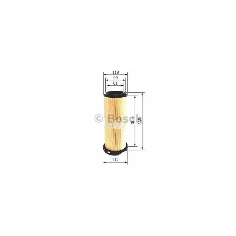 F 026 400 214 BOSCH Oro filtras