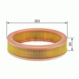 1457429992 BOSCH oro filtras