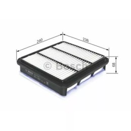 F 026 400 221 BOSCH Oro filtras