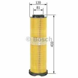 F 026 400 205 BOSCH Oro filtras