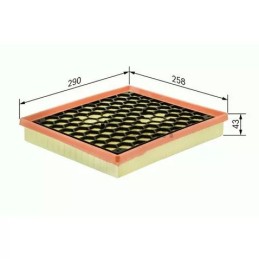 F026400111 BOSCH oro filtras