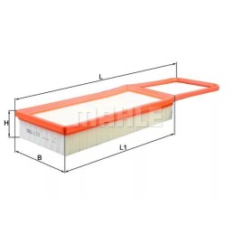 LX3249 Knecht oro filtras
