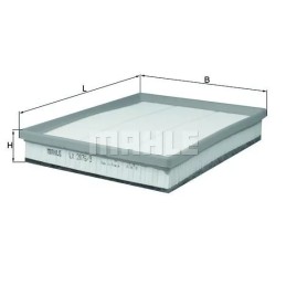 LX2076/3 Knecht oro filtras