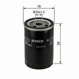 F 026 400 307 BOSCH Oro filtras
