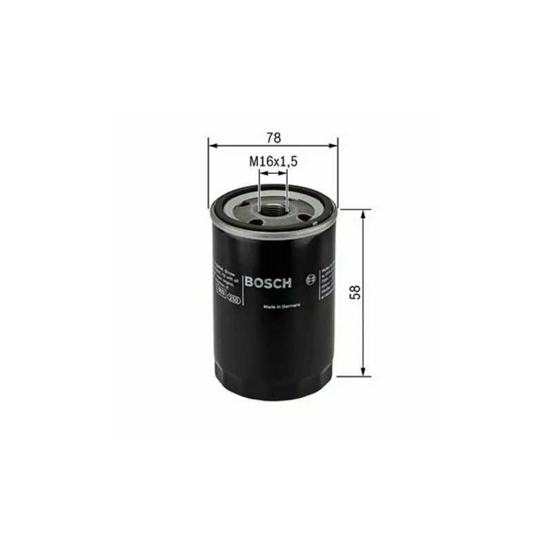 F 026 400 307 BOSCH Oro filtras