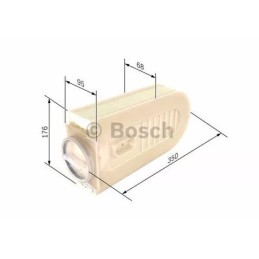F026400432 BOSCH oro filtras